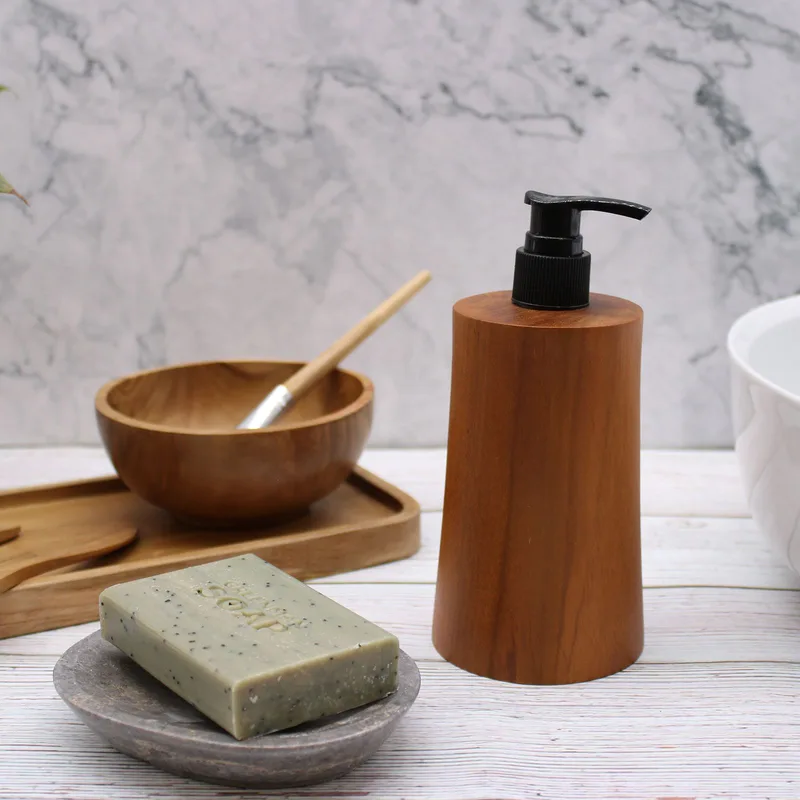 Naturale Teakwood Sapone Dispencer Taper — foto 3