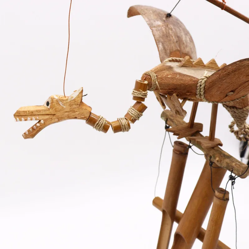 Coconut Dragon Wind Chimes — foto 3