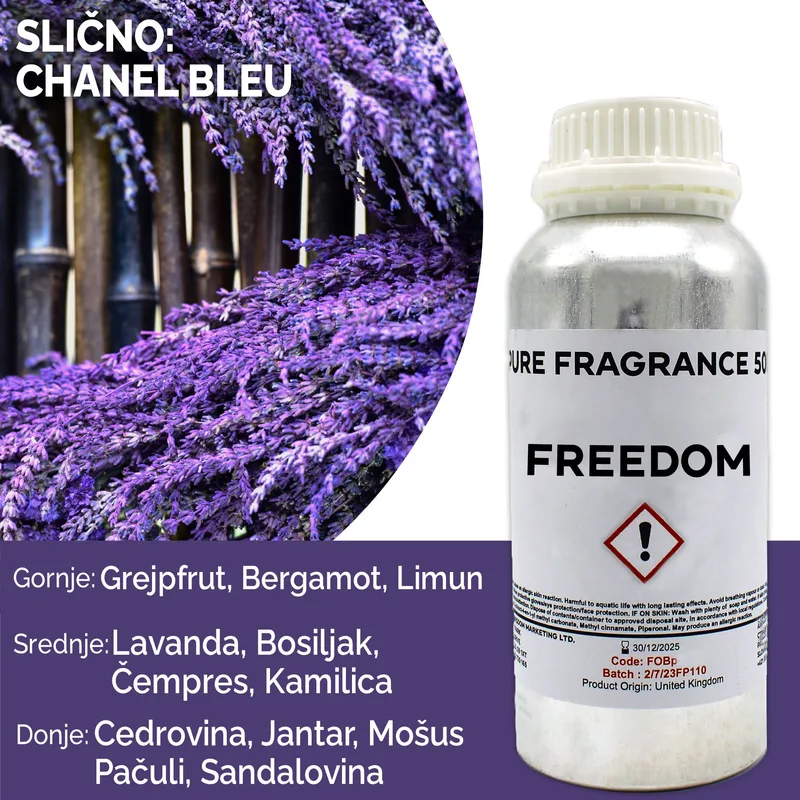 Freedom Puro Profumo Olio 500ml — foto 2