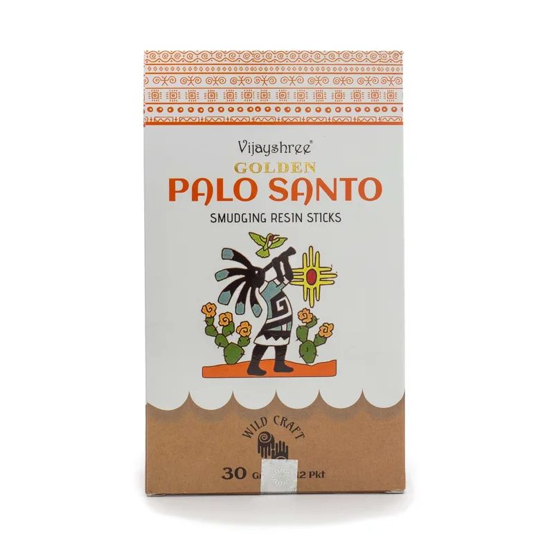 30g Golden Palo Santo Smudging Resin Sticks (6s)