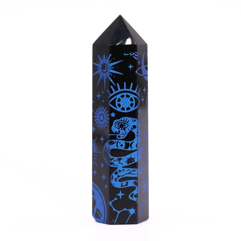 Nero Obsidian Points Mystic Story Midnight Blu — foto 4
