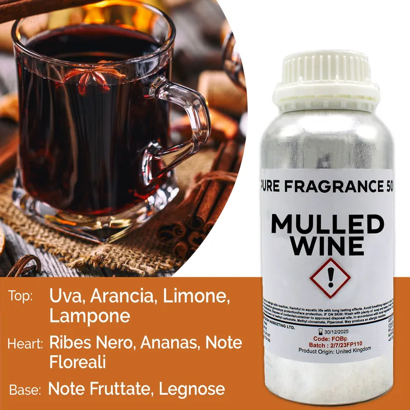 Mulled Wine Puro Profumo Olio 500ml — foto 4
