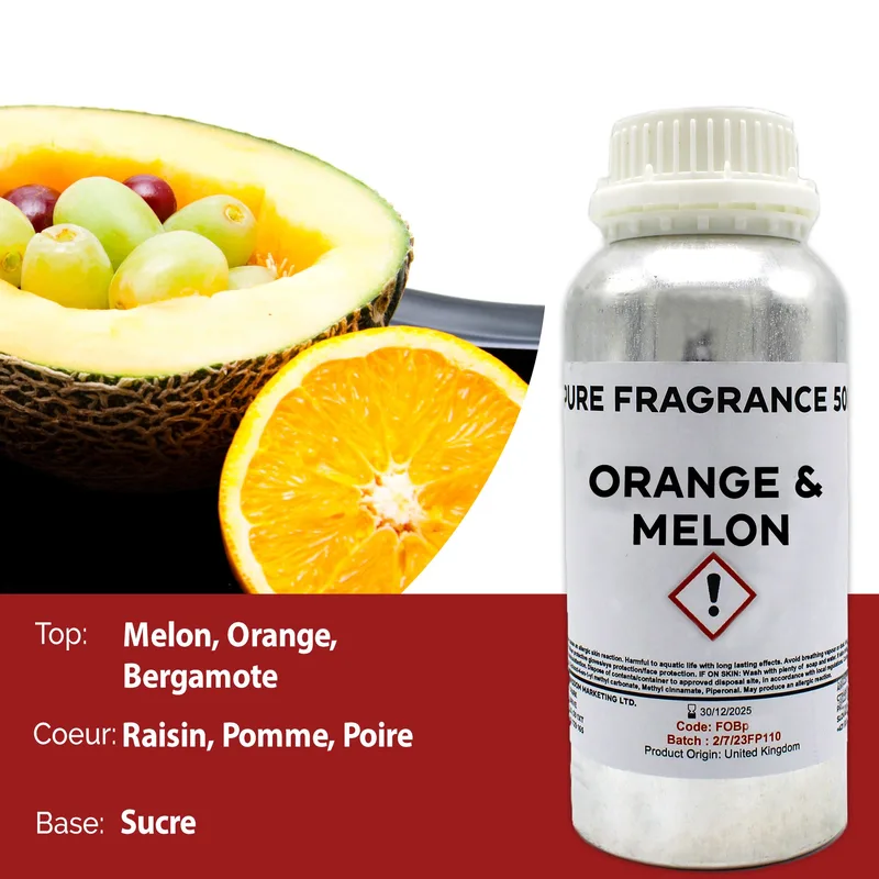 Arancia & Melon Puro Profumo Olio - 500ml — foto 3