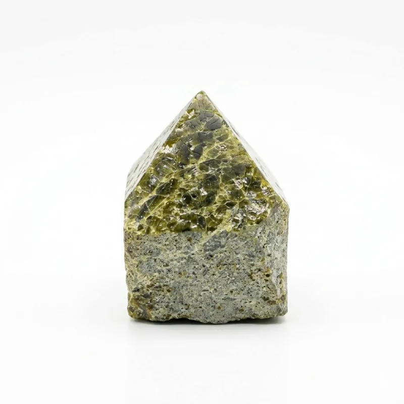 Gemstone Top Polished Points Epidote A grade