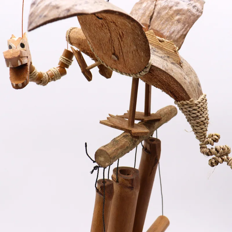 Coconut Dragon Wind Chimes — foto 4