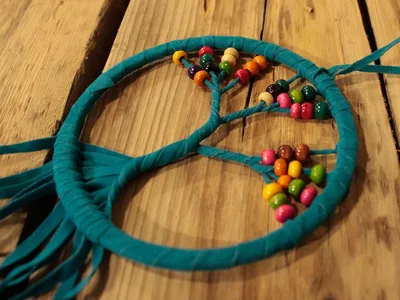 Albero della Vita Dreamcatcher – 12cm (vari colori) — foto 4
