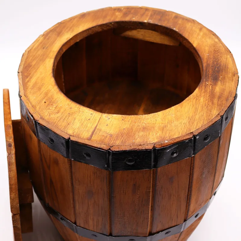 Beer Barrel Stool Naturale — foto 2