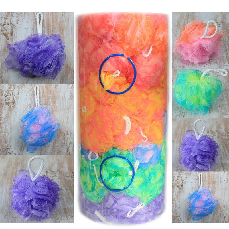 Pretty Variegated Scrunchies 4 asst (display tube) - 40gm — foto 1
