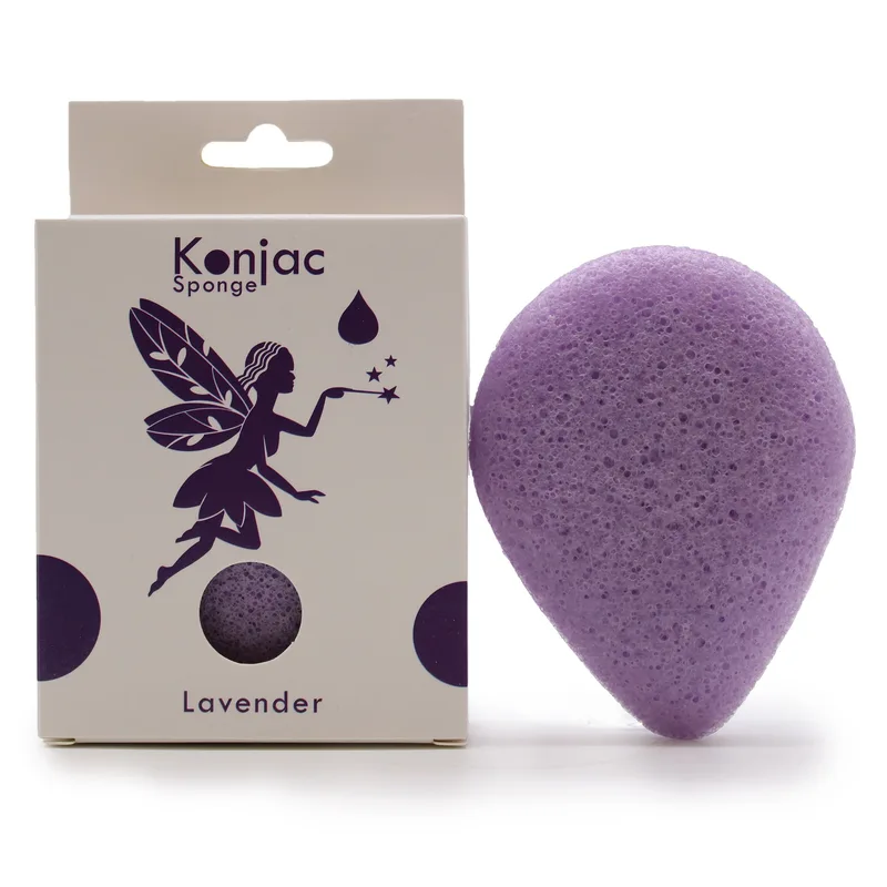 Teardrop Konjac Sponge - Lavanda - Calming