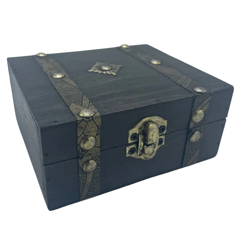 Square Tè Chest - Grey