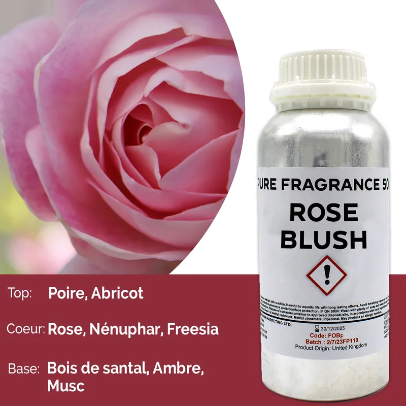 Rosa Blush Puro Profumo Olio 500ml — foto 3