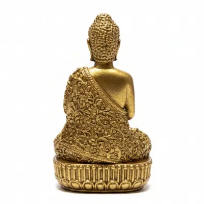 Brass Miniature Gods - Buddha (110gms) - 76mm — foto 2