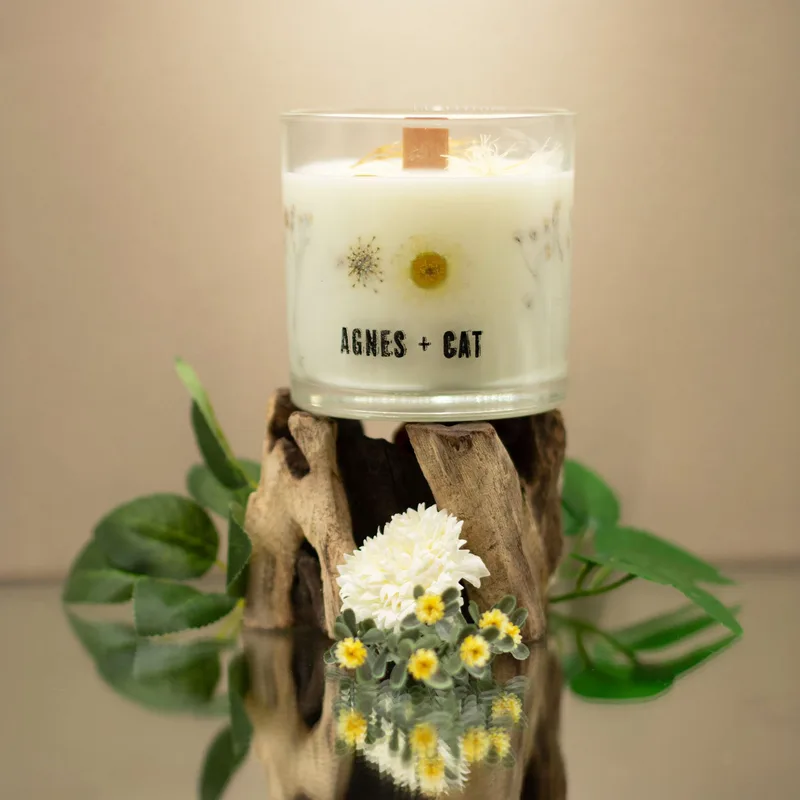 Agnes + Cat Botanical Soy Cera Candela Windermere