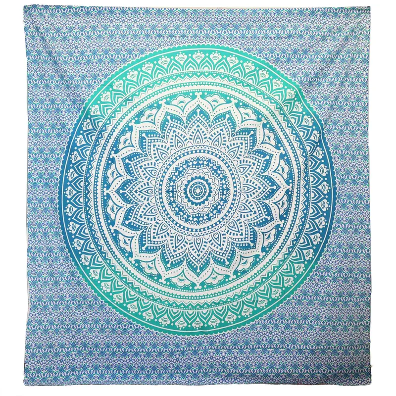 Wall Hanging / Beach Spread Umrao Mandala Verde