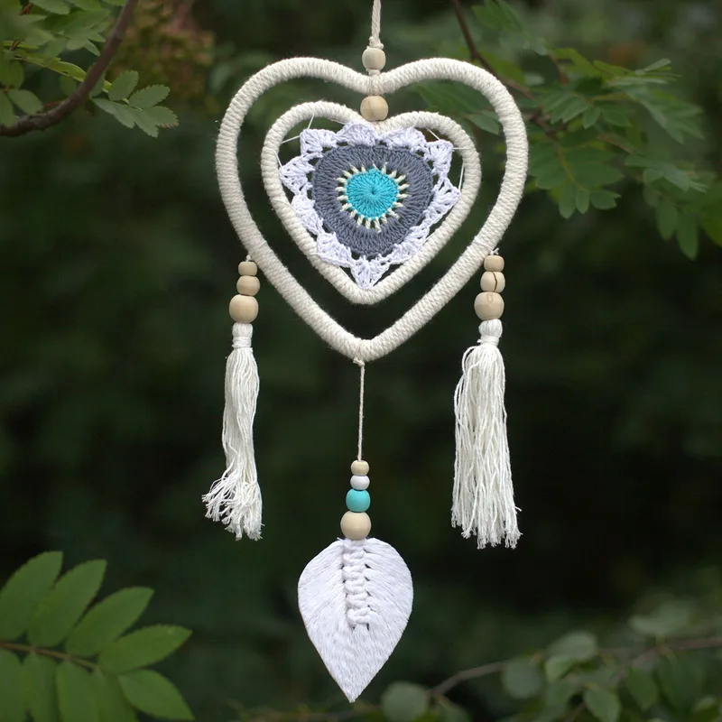 Dream Chacher Medium Blu Heart in Heart