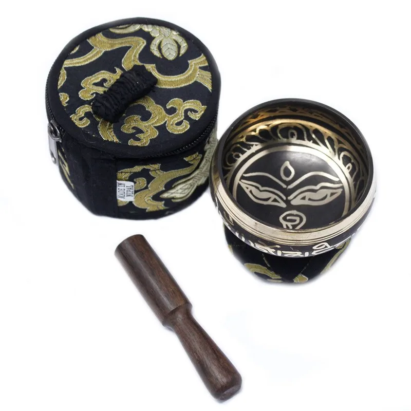 Mini Singing Bowl Gift Set Nero — foto 3