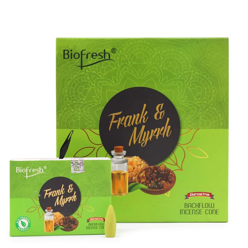 Biofresh Backflow Incenso Cones (40 cones) - Frank & Myrrh