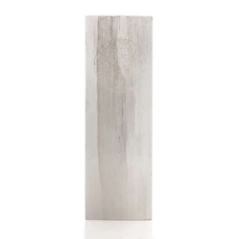 Selenite Block Lamp 25cm Albero of Life — foto 3