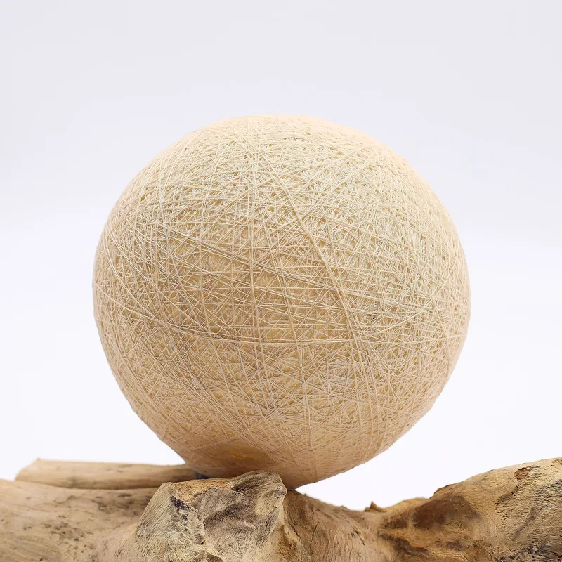 DriftGlow Lamp Cotton Wrap Crema Shade — foto 1