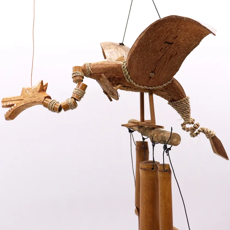 Coconut Dragon Wind Chimes — foto 6