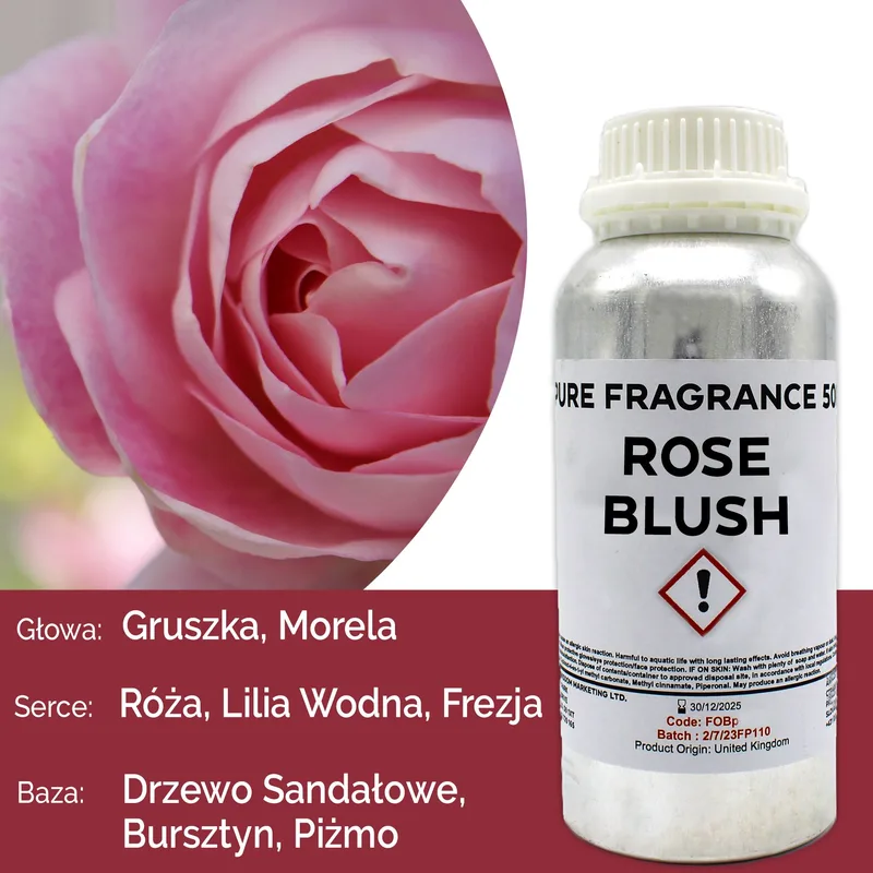 Rosa Blush Puro Profumo Olio 500ml — foto 1