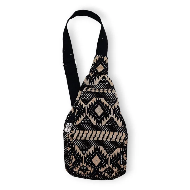 Jacquard Naturale Bags Desert Loom Cross Bag