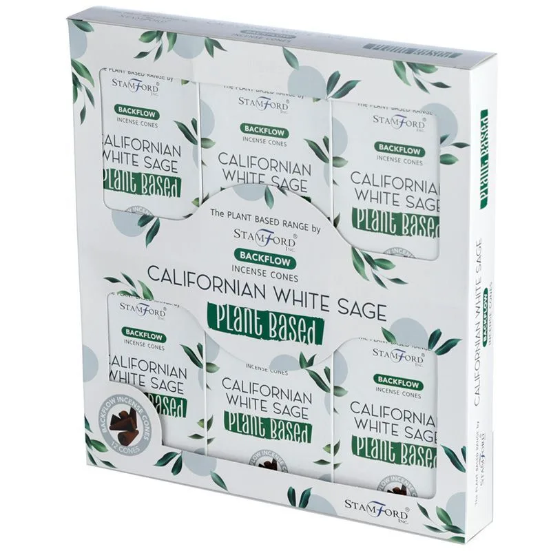 Plant Based Backflow Incenso Cones Californian Bianco Sage — foto 3