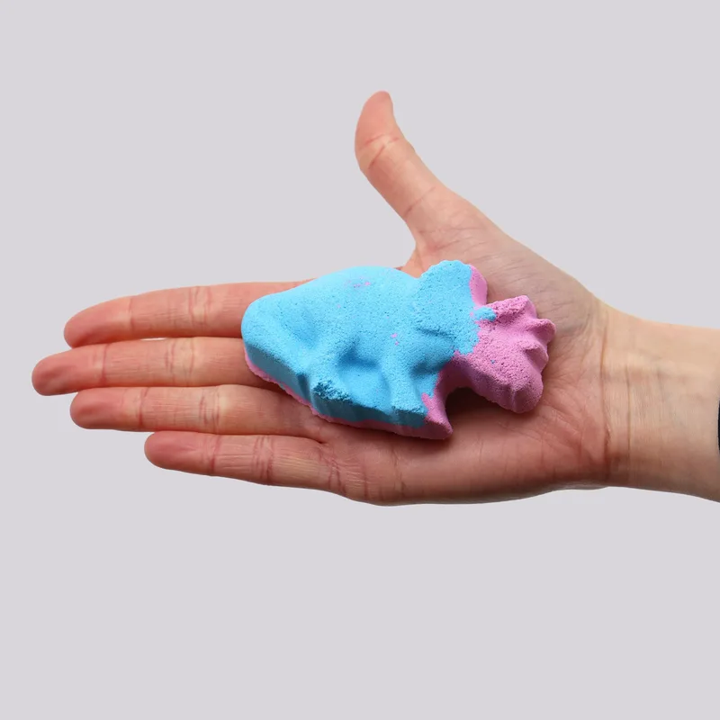 Dinosaur Bathbomb 80g - Blueberry — foto 1