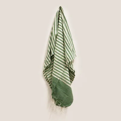 Cotton Pario Throw - 100x180 cm - Picnick Verde