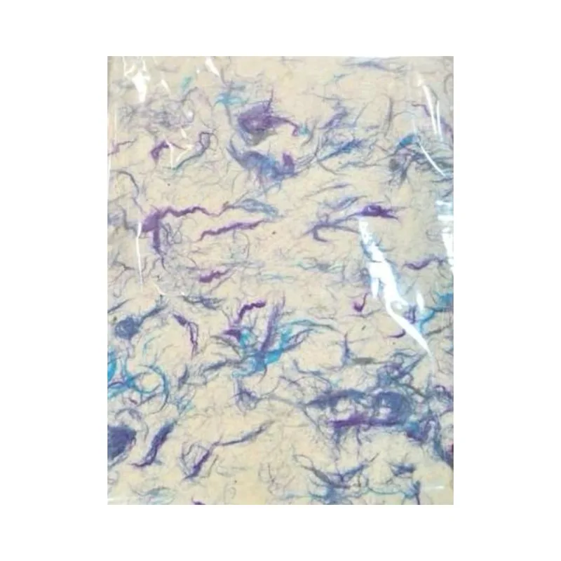 Lokta Craft / Wrapping Paper Blu Cotton — foto 4