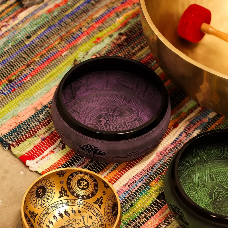 Extra Loud Mushroom Singing Bowl Purple Haze — foto 4