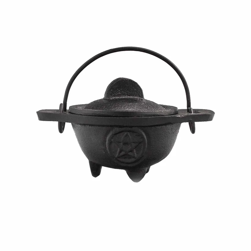 Cast Iron Cauldron with Pentagon 5x9cm — foto 2