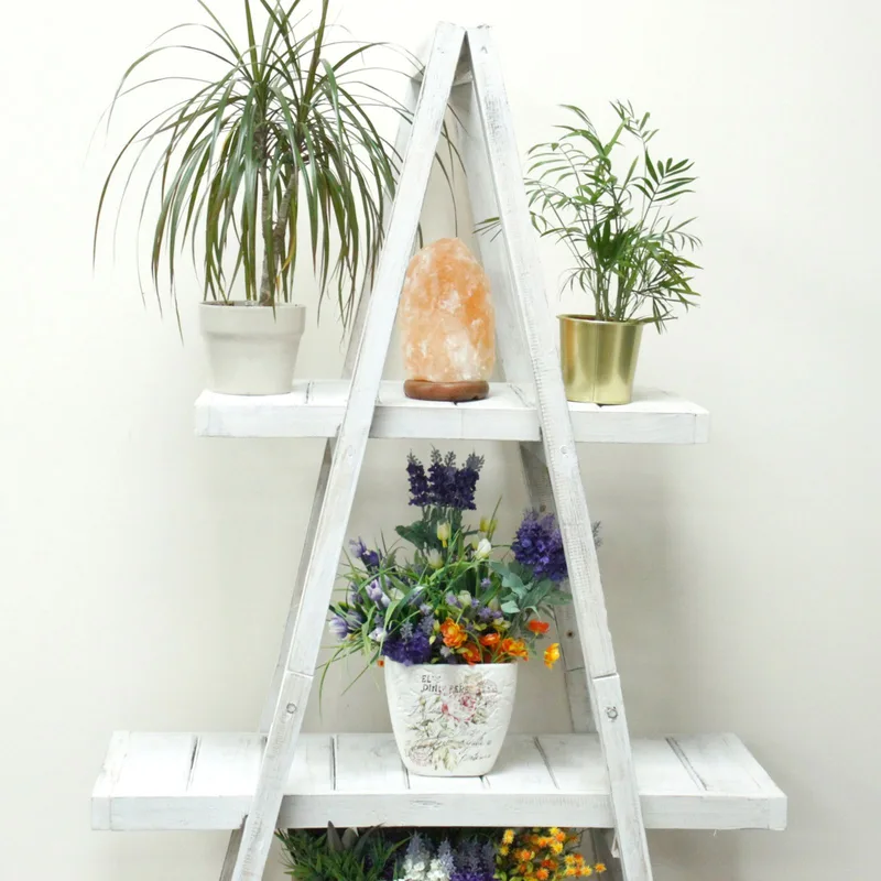 Folding "A" Frame Display Whitewash