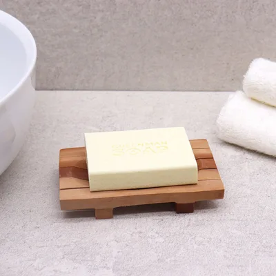 Classic Mahogany Sapone Dish - Grid Drainer — foto 2