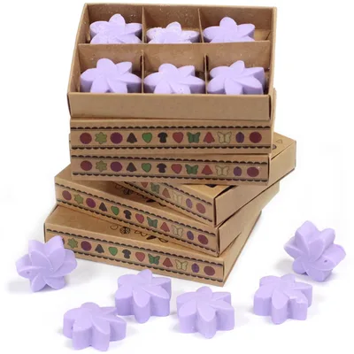Set Regalo di 6 Cera Mele – Campi di Lavanda
