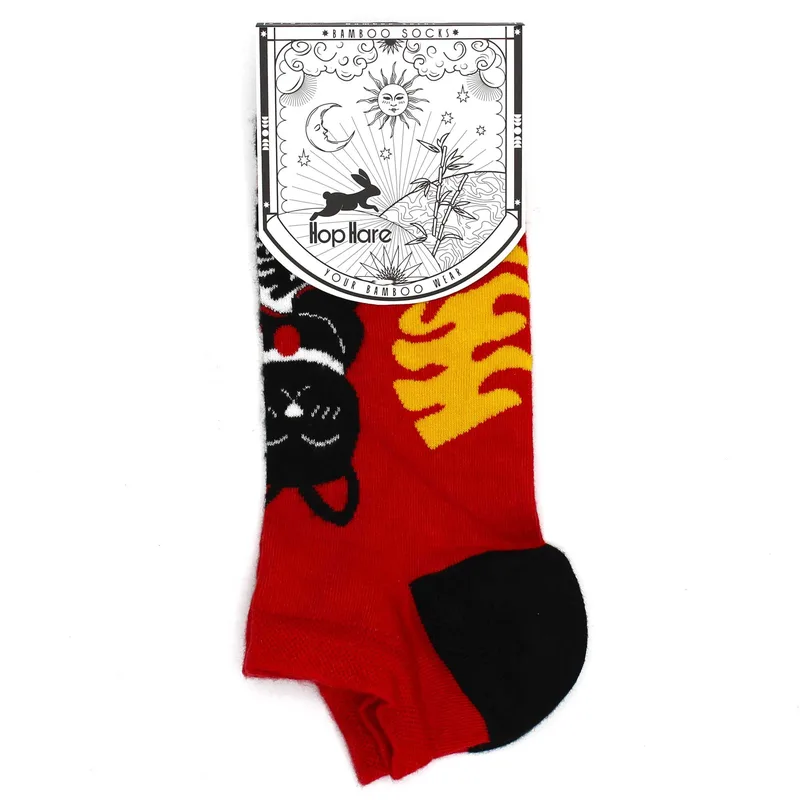 M/L Hop Hare Bamboo Socks Low (41-46) - Lucky Cat — foto 1