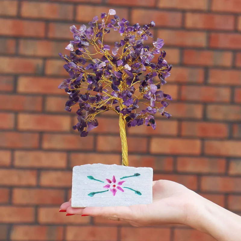 Amethyst Gemstone Albero 320 Stones — foto 2