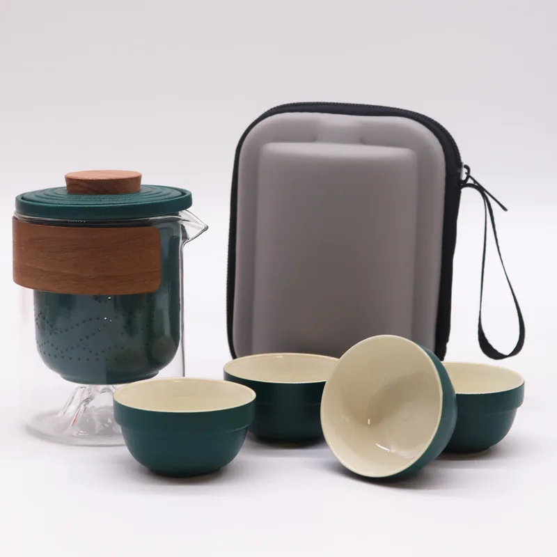 Travel Mountain Teapot Set Four Friends Travel Pack — foto 3