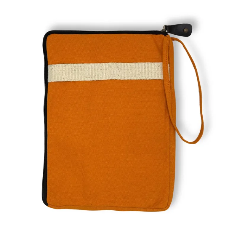Canvas Tablet Pouch Arancia 21x29cm — foto 2