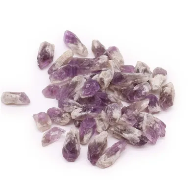 Raw Crystals (500gm) - Amethyst Rough Points — foto 3