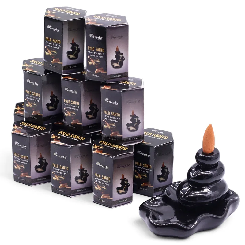 Masala Backflow Incenso pack of 10 Palo Santo — foto 6
