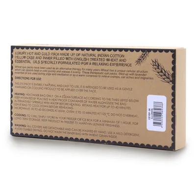 Lavanda Naturale Cotton and Juco Eye Pillow in Gift Scatola Illusion — foto 2