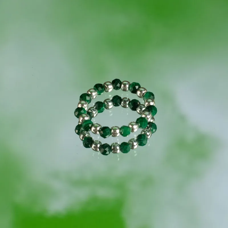 Nymph Spirit Gemstone Ring Set - Forest Spirit — foto 6