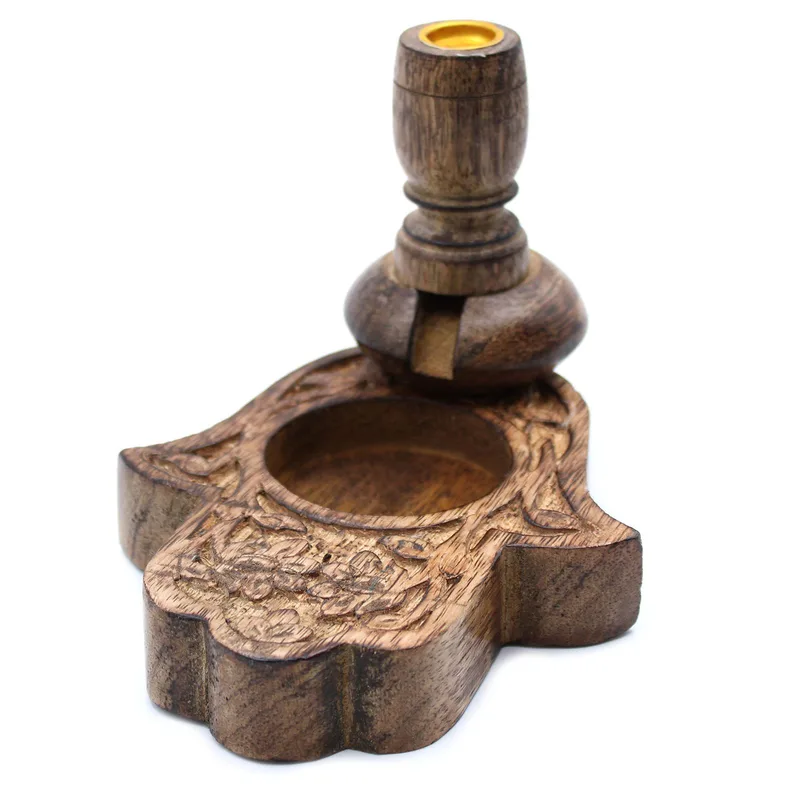 Sm Mango Legno Backflow Bruciatore Hamsa — foto 1