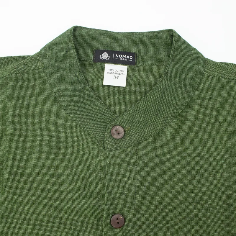 Nomad Sari Kathmandu Shirt Forest Verde Medium — foto 6