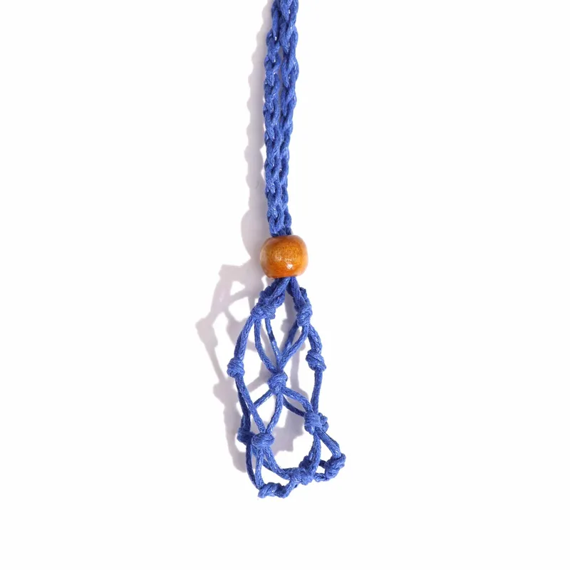 Crystal Gemstone Necklace Cord 45cm/18inch - Navy — foto 2
