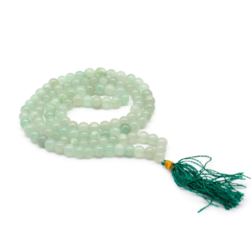 108 Bead Mala Verde Aventurine