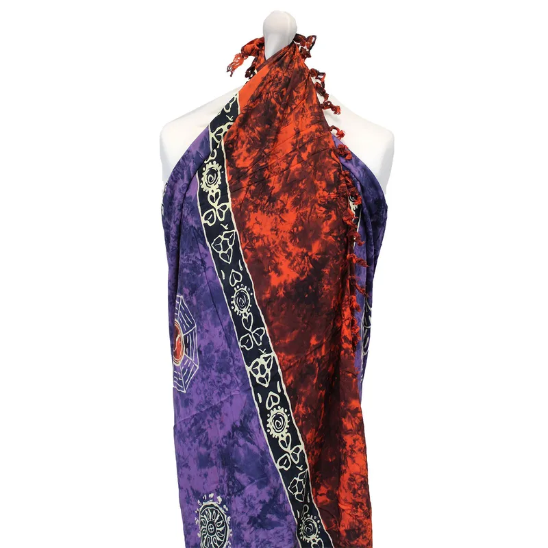 1x Bali Celtic Sarongs - Yin & Yang (4 Assorted Colours) — foto 3