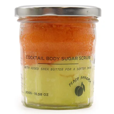 Fragranced Sugar Corpo Scrub Peach Sangria 300g