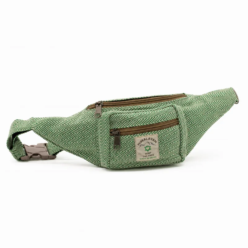 Cotton Hemp Style Belt Bag Sage — foto 3